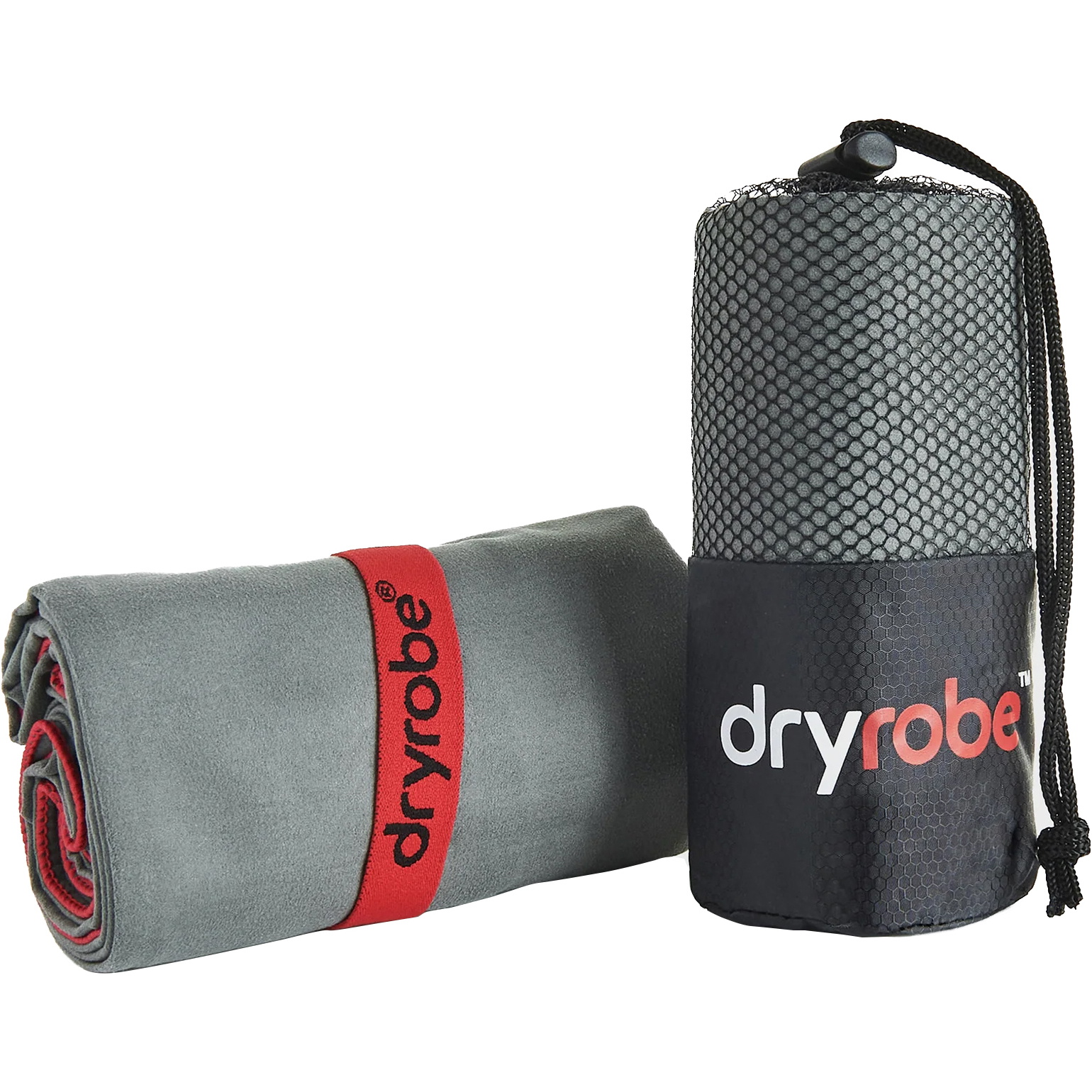 2026 Dryrobe Microfibre Towel V3 V3DRMFT - Grey